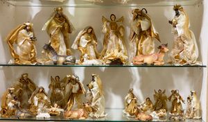 6" FABRIC NATIVITY SET - 100-4900604